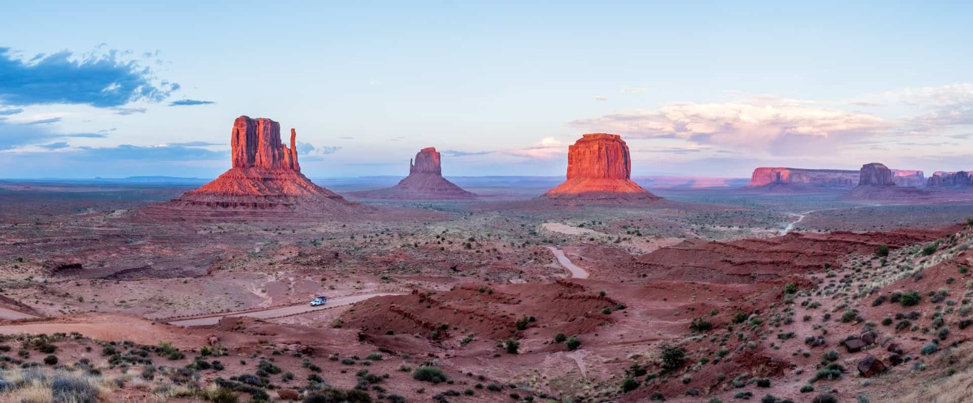 Landscape of the wild west