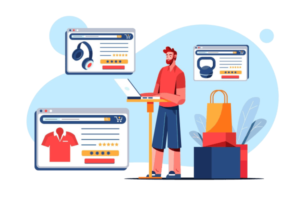 ecommerce seo illustration