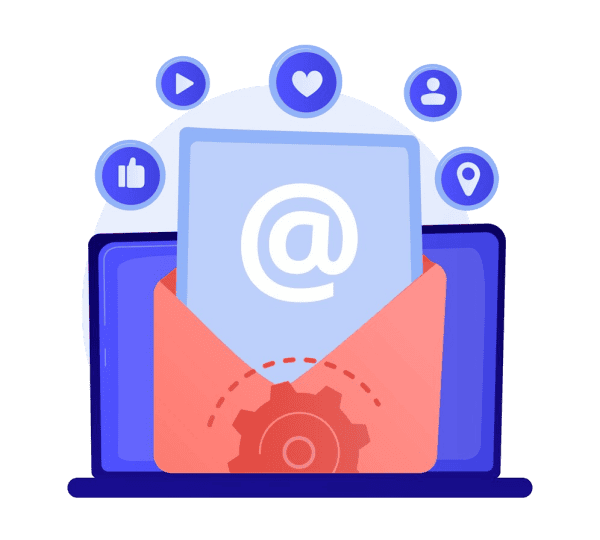 email marketing illustration