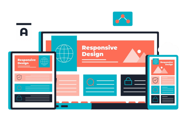 responsive website design illustration