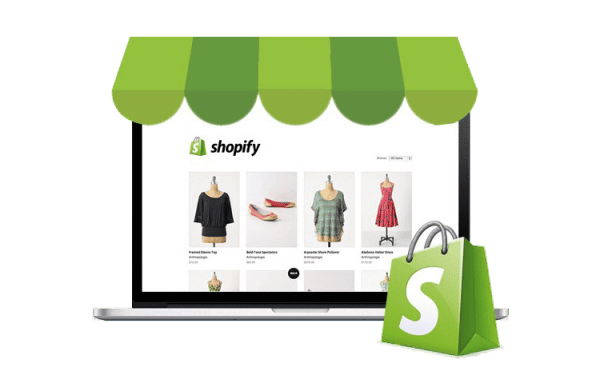 shopify storefront illustration