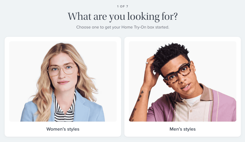 warby parker survey